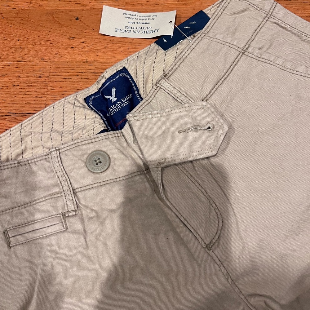 American Eagle Outfitters Women’s Khaki Chinos - Picture 3 of 7